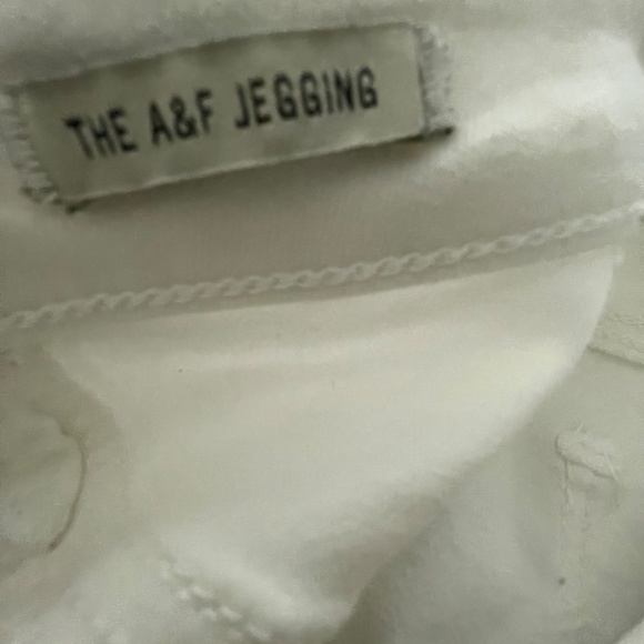 Abercrombie & Fitch Women's Jogging Size 26x29 White - Picture 6 of 8